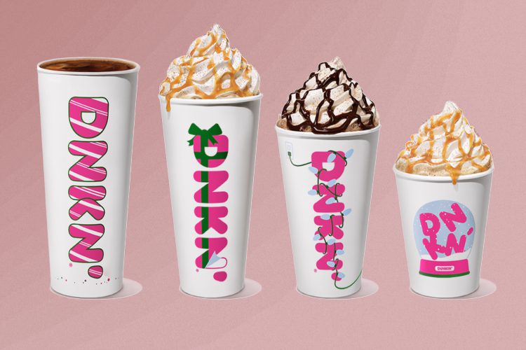 Dunkin' Donuts Christmas Cups 2021