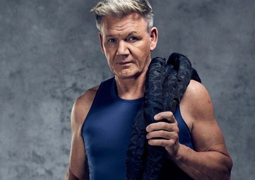 Gordon Ramsay exercise routine.