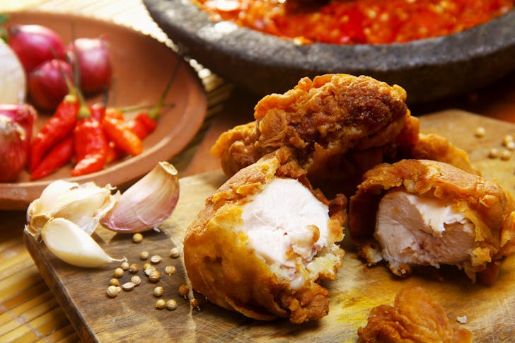 deep-fried chicken recipe